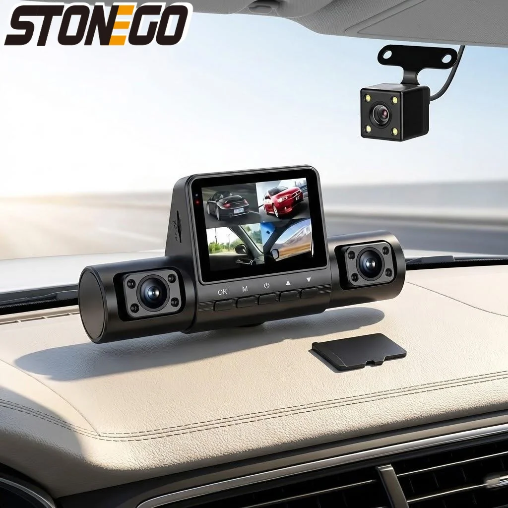 1080P Full HD 4 Lens Wide Angle Car Dash Camera Loop Recording IPS Screen Night Vision Vehicle Security
1080P Full HD 4 Lens Wide Angle Car Dash Camera Loop Recording IPS Screen Night Vision Vehicle Security