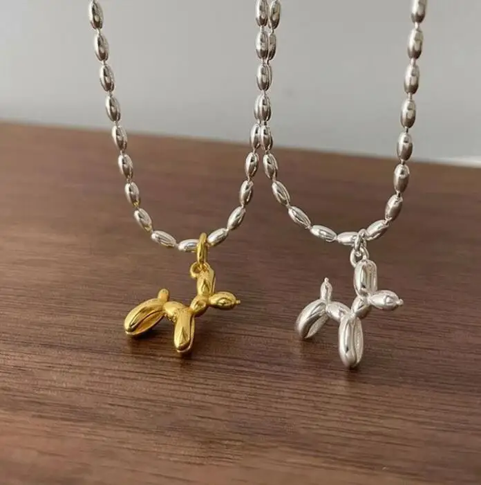 925 Sterling Silver Poodle Balloon Dog Animal Charm Necklace Balloon Puppy Dog Pendant Necklace for Women Girl Teen Girlfriend
925 Sterling Silver Poodle Balloon Dog Animal Charm Necklace Balloon Puppy Dog Pendant Necklace for Women Girl Teen Girlfriend