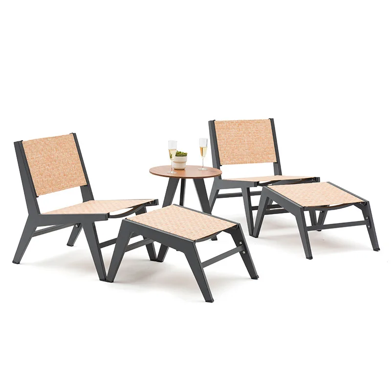 Courtyard sofa five-piece living room balcony outdoor leisure lounge chair Teslin combination villa
Courtyard sofa five-piece living room balcony outdoor leisure lounge chair Teslin combination villa