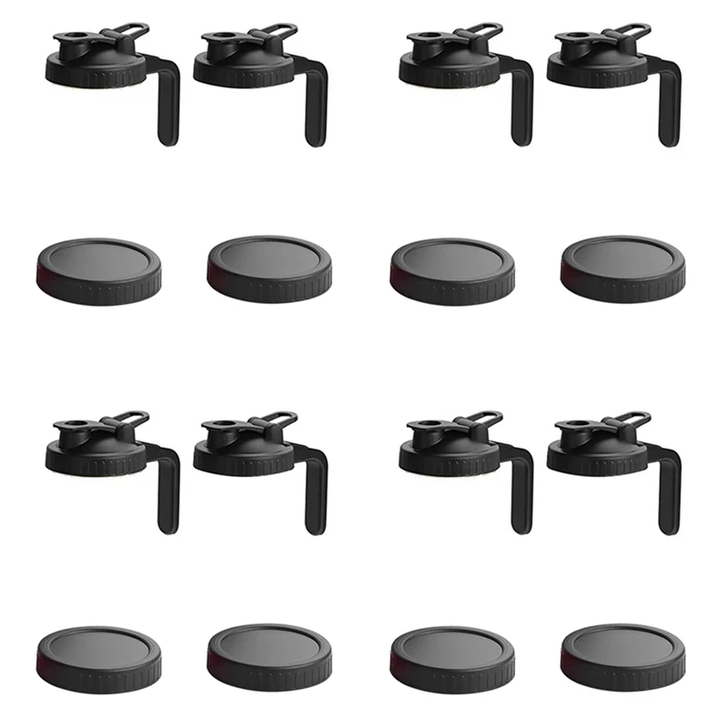 Крышки для банок с широким горлышком Mason, 8 крышек с откидной крышкой с ручкой и 8 герметичных крышек для хранения еды
Крышки для банок с широким горлышком Mason, 8 крышек с откидной крышкой с ручкой и 8 герметичных крышек для хранения еды