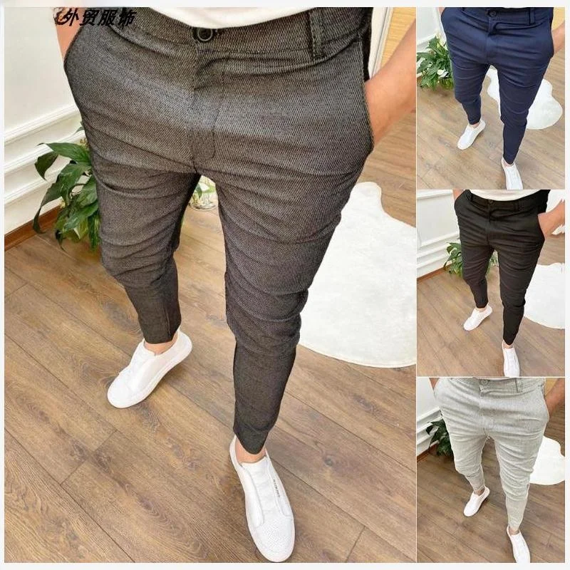 Casual Slim Fit Men's Pants 2024 New Sle Faion Urban Faion High Elastici Long Trousers mid Waist Other Material
Casual Slim Fit Men's Pants 2024 New Sle Faion Urban Faion High Elastici Long Trousers mid Waist Other Material