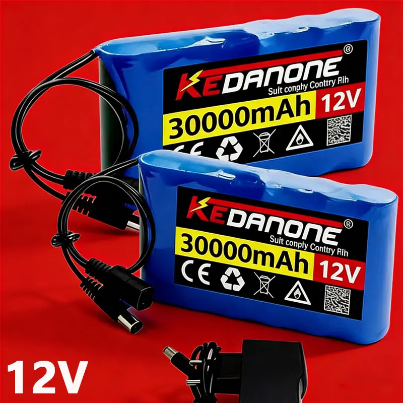 30000mAh✨❤ 3S2P 12V Portable Rechargeable Li-Ion Battery for LED Lamp Light Outdoor Audio Toy Car - Power Bank with Charger
30000mAh✨❤ 3S2P 12V Portable Rechargeable Li-Ion Battery for LED Lamp Light Outdoor Audio Toy Car - Power Bank with Charger