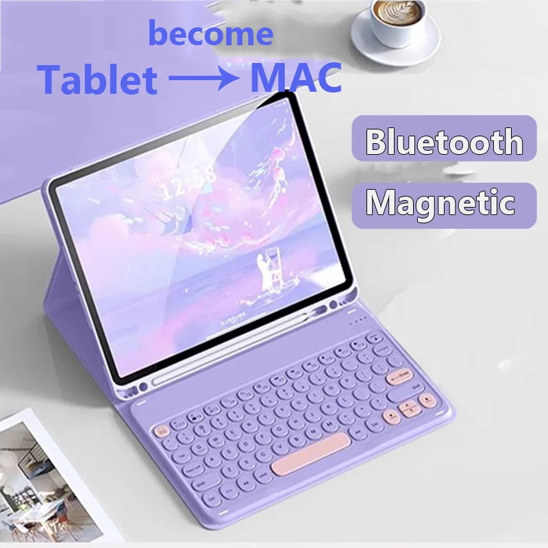Bluetooth Keyboard Case for Redmi Pad SE 11" 2023 for Xiaomi Pad 6 Pro 11 6 Pro 11 Inch 5 11 Cover Soft Leather with Pen Holder
Bluetooth Keyboard Case for Redmi Pad SE 11" 2023 for Xiaomi Pad 6 Pro 11 6 Pro 11 Inch 5 11 Cover Soft Leather with Pen Holder