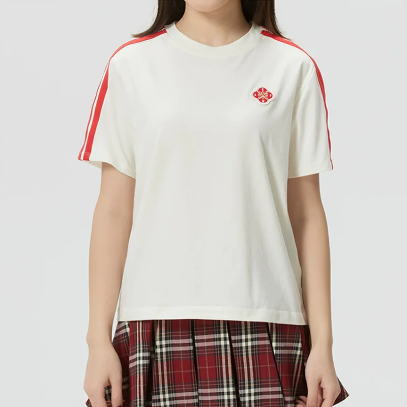 Adidas CNY New Year Edition 2026 Women's Short-Sleeved Sporty Casual Trendy Half-Sleeved T-Shirt KV0507
Adidas CNY New Year Edition 2026 Women's Short-Sleeved Sporty Casual Trendy Half-Sleeved T-Shirt KV0507