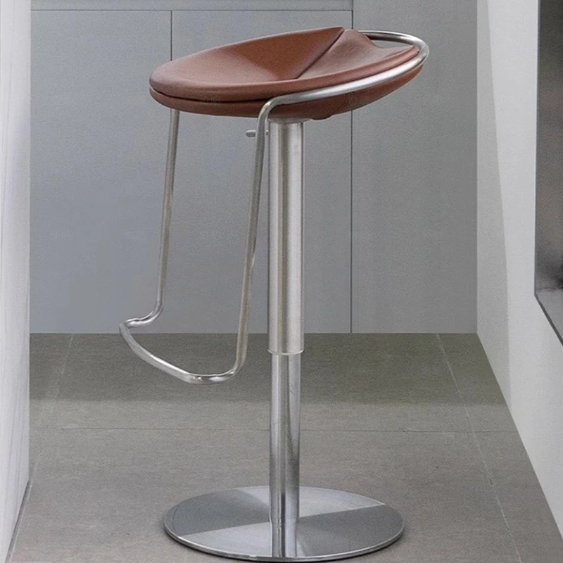 Adjustable Backless Bar Stool Chair Faux Leather Swivel Luxury Bar Stool Chair Cheap Sturdy Sillas Para High End Furniture
Adjustable Backless Bar Stool Chair Faux Leather Swivel Luxury Bar Stool Chair Cheap Sturdy Sillas Para High End Furniture