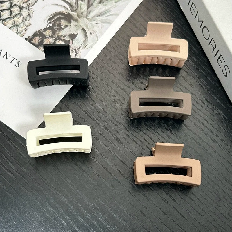 Hair Claw Clips Square Matte for Women Girls, Strong Hold Banana Clips for Thick Thin Hair
Hair Claw Clips Square Matte for Women Girls, Strong Hold Banana Clips for Thick Thin Hair