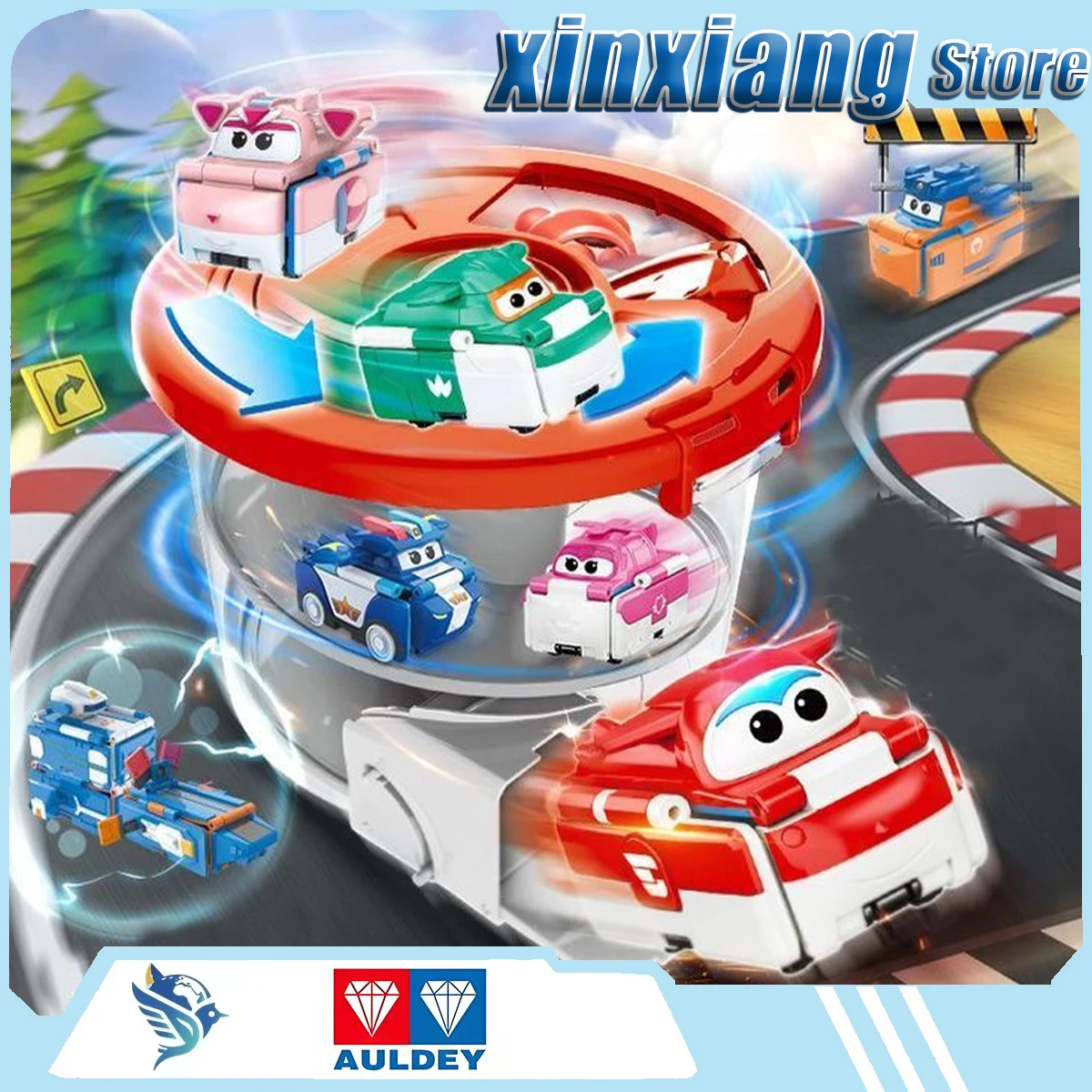 AULDEY Super Wings Transformable Toy Car Decorative Items Surprises Comics Souvenirs Trendy Toys Animations Decorations Gifts
AULDEY Super Wings Transformable Toy Car Decorative Items Surprises Comics Souvenirs Trendy Toys Animations Decorations Gifts