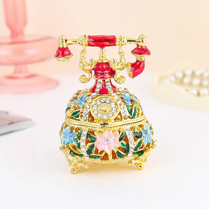 Zml enamel alloy jewelry box gift ring necklace jewelry storage box
Zml enamel alloy jewelry box gift ring necklace jewelry storage box