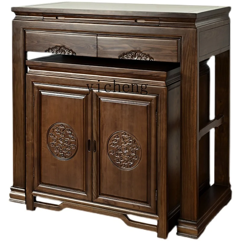 XL Solid Wood Household Buddha Table Rural Middle Hall Cabinet Altar Cabinet God of Wealth Cabinet
XL Solid Wood Household Buddha Table Rural Middle Hall Cabinet Altar Cabinet God of Wealth Cabinet
