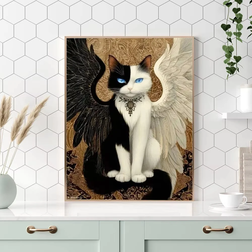 500/1000/1200/2000PCS Jigsaw Puzzle Magical Fantasy Mysterious Black Cat With Angel Wings For Adults Perfect Gift For Cat Lovers
500/1000/1200/2000PCS Jigsaw Puzzle Magical Fantasy Mysterious Black Cat With Angel Wings For Adults Perfect Gift For Cat Lovers