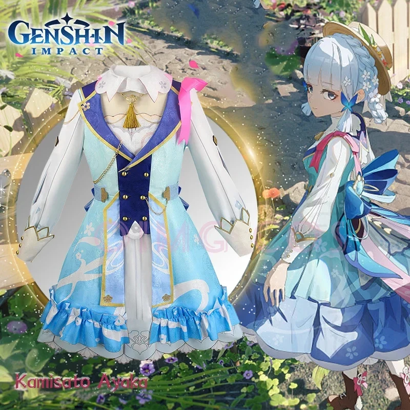 Springbloom Missive Kamisato Ayaka Cosplay Costume Genshin Impact Carnival Uniform Anime Halloween Costumes Game New Skin
Springbloom Missive Kamisato Ayaka Cosplay Costume Genshin Impact Carnival Uniform Anime Halloween Costumes Game New Skin