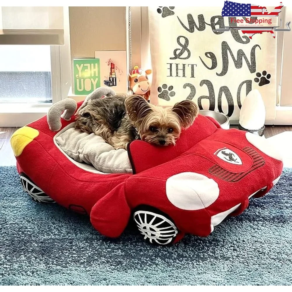 Luxury Plush Car Shape Pet Bed Soft Cushion Small Medium Dogs Cats Detachable Waterproof Puppy Nest Sofa Warm House
Luxury Plush Car Shape Pet Bed Soft Cushion Small Medium Dogs Cats Detachable Waterproof Puppy Nest Sofa Warm House
