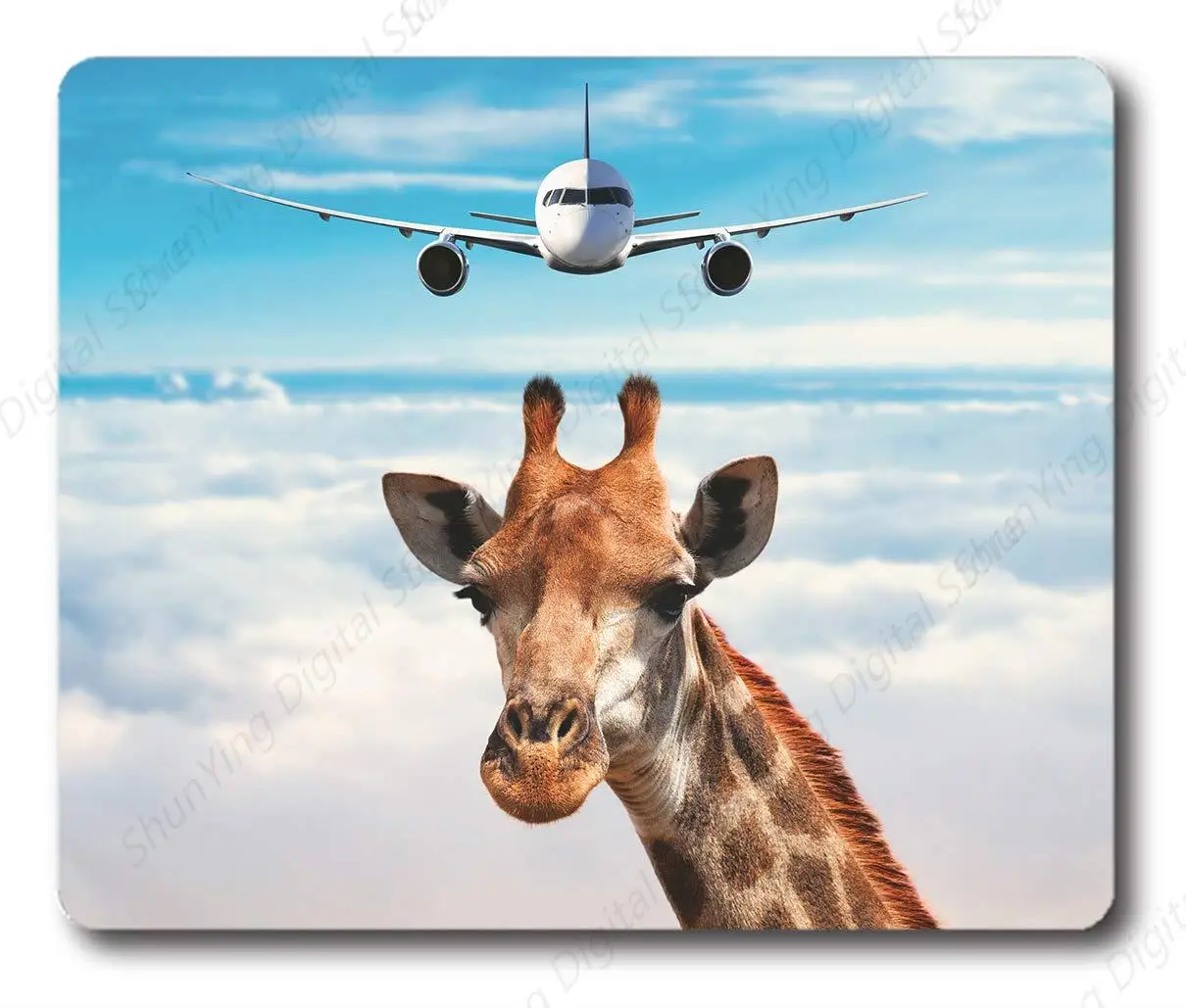 Mouse Pad With Long Neck And Deer Head On Top Of Clouds Suitable For Gaming Office Laptop Anti Slip Rubber Mouse Pad 25*30cm
Mouse Pad With Long Neck And Deer Head On Top Of Clouds Suitable For Gaming Office Laptop Anti Slip Rubber Mouse Pad 25*30cm