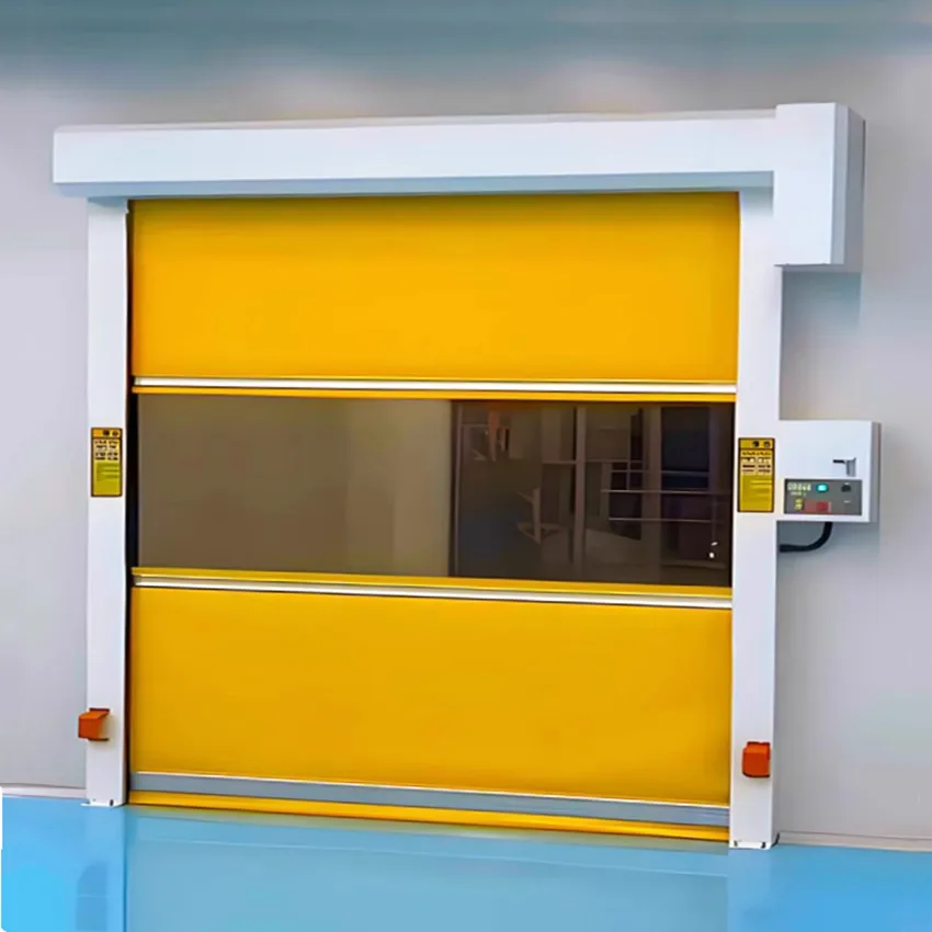 Food Factory Automatic Rapid Roller Shutter Door Industrial Pvc Fast Gate/High Speed PVC Fast Rolling Door Zipper Type door
Food Factory Automatic Rapid Roller Shutter Door Industrial Pvc Fast Gate/High Speed PVC Fast Rolling Door Zipper Type door