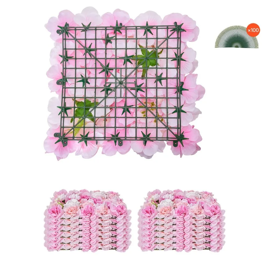 3D Flower Wall Panel for wedding, Valentine's Day, home, baby party backdrops; pink artificial floral mesh backing mat; seamles
3D Flower Wall Panel for wedding, Valentine's Day, home, baby party backdrops; pink artificial floral mesh backing mat; seamles