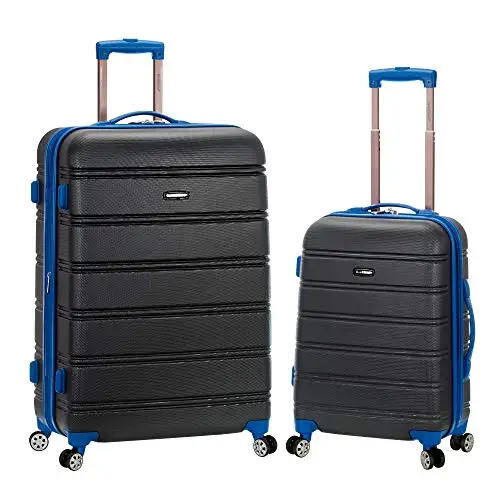 Rockland Melbourne Hardside Expandable Spinner Wheel Luggage, Grey, 2-Piece Set (20/28)
Rockland Melbourne Hardside Expandable Spinner Wheel Luggage, Grey, 2-Piece Set (20/28)