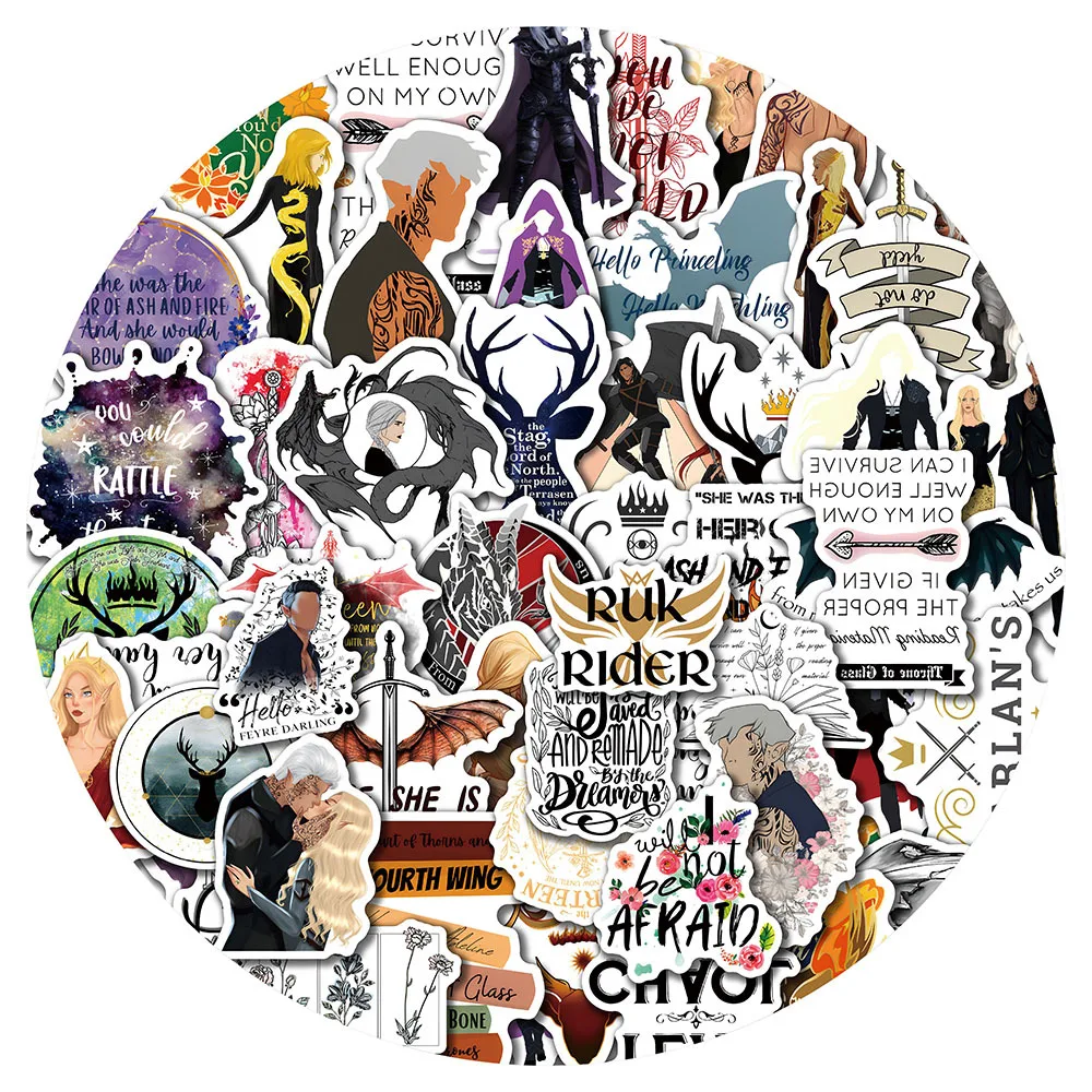 50PCS Throne of Glass Sticker Fantasy Novel Cartoon Style Reading Graffiti Decorative Notebook iPad Waterproof Sticker Kids Toy
50PCS Throne of Glass Sticker Fantasy Novel Cartoon Style Reading Graffiti Decorative Notebook iPad Waterproof Sticker Kids Toy