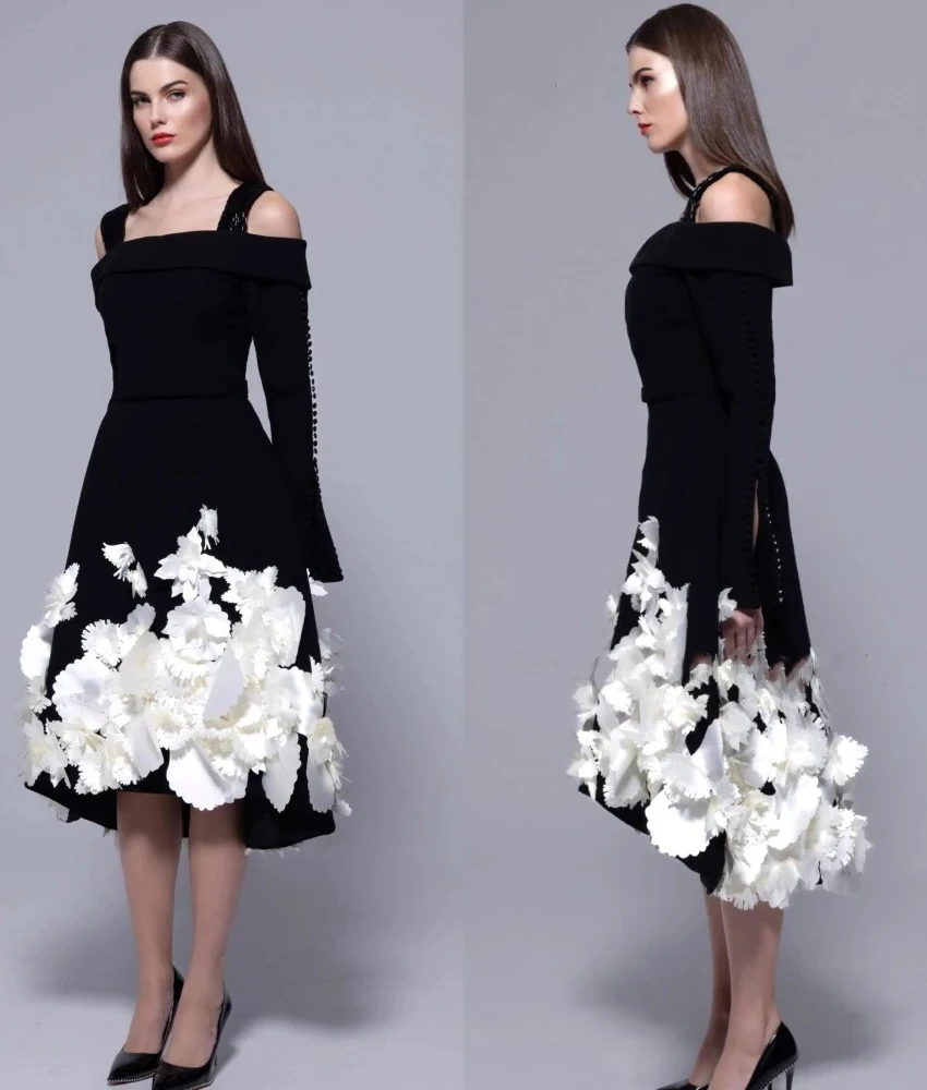 Customized High Quality Jersey A-Line Spaghetti Straps 3D Flowers Buttons Evening Dress Delicate Boat Neck After Party Dress
Customized High Quality Jersey A-Line Spaghetti Straps 3D Flowers Buttons Evening Dress Delicate Boat Neck After Party Dress