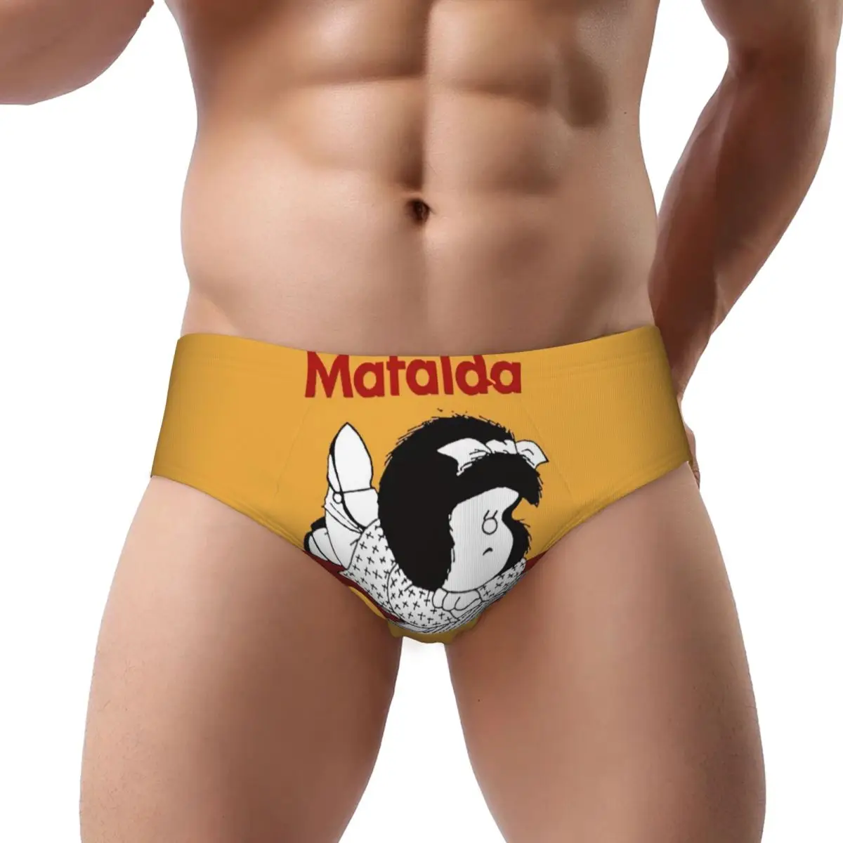 Мужские трусы Mafalda на заказ, нижнее белье, мужские эластичные трусы с аргентинскими комиксами Quino, трусы
Мужские трусы Mafalda на заказ, нижнее белье, мужские эластичные трусы с аргентинскими комиксами Quino, трусы