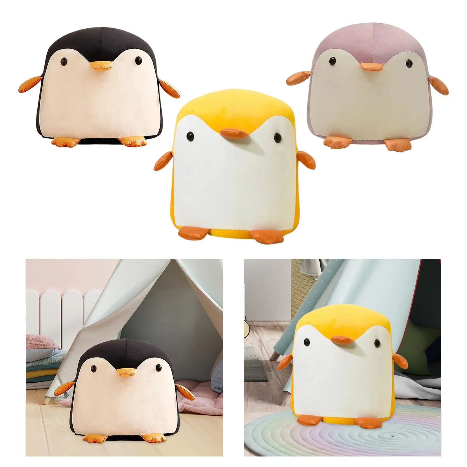 Cute Animal Footstools Footrest Stool with Padded Seat Shoe Changing Stool for Entryway
Cute Animal Footstools Footrest Stool with Padded Seat Shoe Changing Stool for Entryway