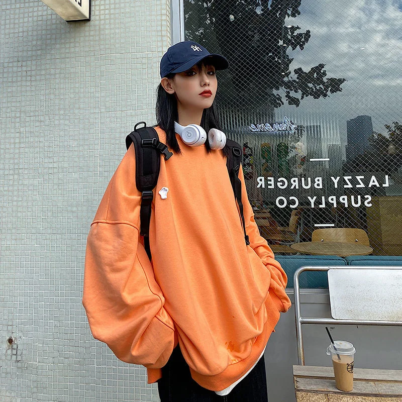 Модный женский свитшот с круглым вырезом, новинка весенней коллекции, корейская версия, тонкий, повседневный, свободный крой, универсальный, с длинными рукавами, топ для женщин
Модный женский свитшот с круглым вырезом, новинка весенней коллекции, корейская версия, тонкий, повседневный, свободный крой, универсальный, с длинными рукавами, топ для женщин