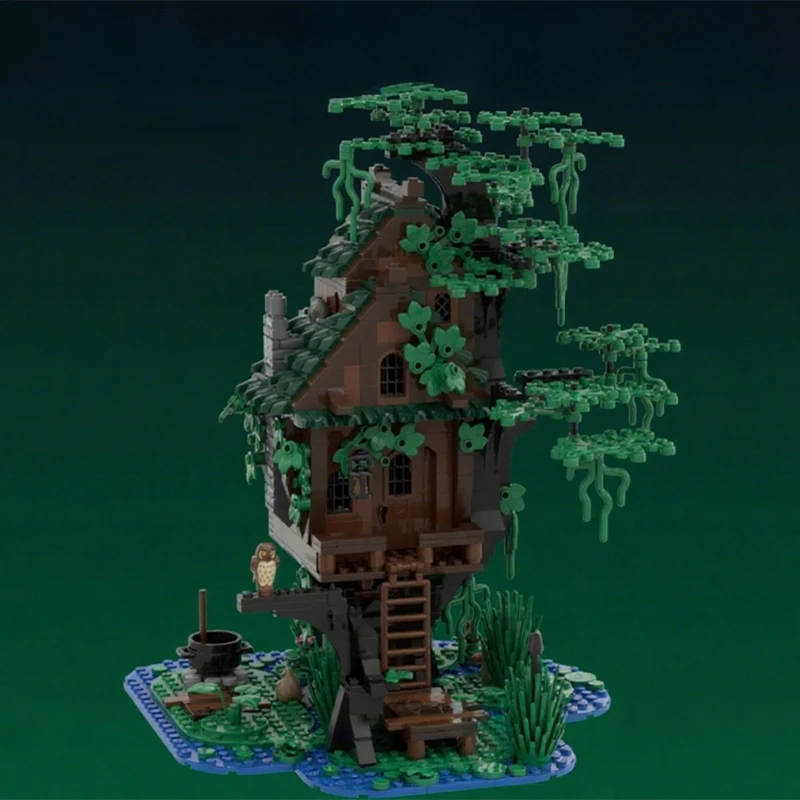 830PCS MOC Street View Witch S Swamp Tree House Model Custom Building Blocks Architecture DIY Assembly Display Gift Building Set
830PCS MOC Street View Witch S Swamp Tree House Model Custom Building Blocks Architecture DIY Assembly Display Gift Building Set