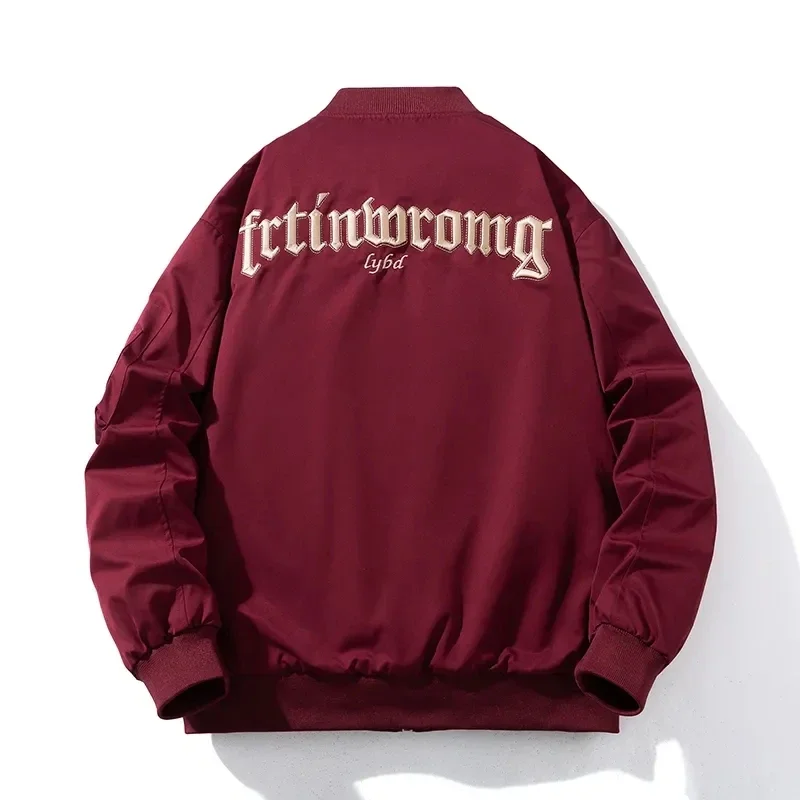 Spring Male Loose Leisure Versatile Coat American Style Embroidered Baseball Uniform Men's Plus Size Fashion Pilot Jacket
Spring Male Loose Leisure Versatile Coat American Style Embroidered Baseball Uniform Men's Plus Size Fashion Pilot Jacket