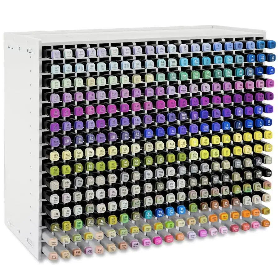 Organizer, 300 Slots Marker Holder Organizer, Marker Storage with Divider Art Marker Rack for Pens Colored Pencils Art Brushes A
Organizer, 300 Slots Marker Holder Organizer, Marker Storage with Divider Art Marker Rack for Pens Colored Pencils Art Brushes A