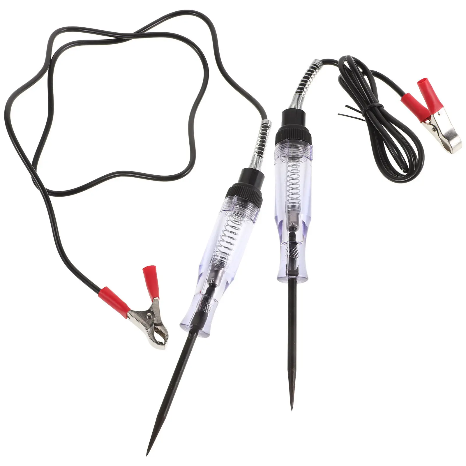 2Pcs Automotive Electrical Tester Pen Spring Wire Car Circuit Repair Voltage Vehicle Power Wire Tester
2Pcs Automotive Electrical Tester Pen Spring Wire Car Circuit Repair Voltage Vehicle Power Wire Tester