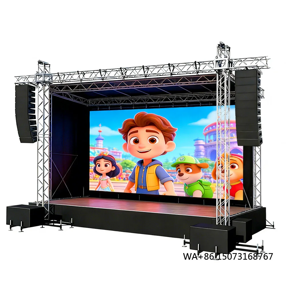 High Quality LED Display Full Color P4.81 Outdoor Waterproof Giant Led Video Wall Event Rental Stage Display Screen
High Quality LED Display Full Color P4.81 Outdoor Waterproof Giant Led Video Wall Event Rental Stage Display Screen