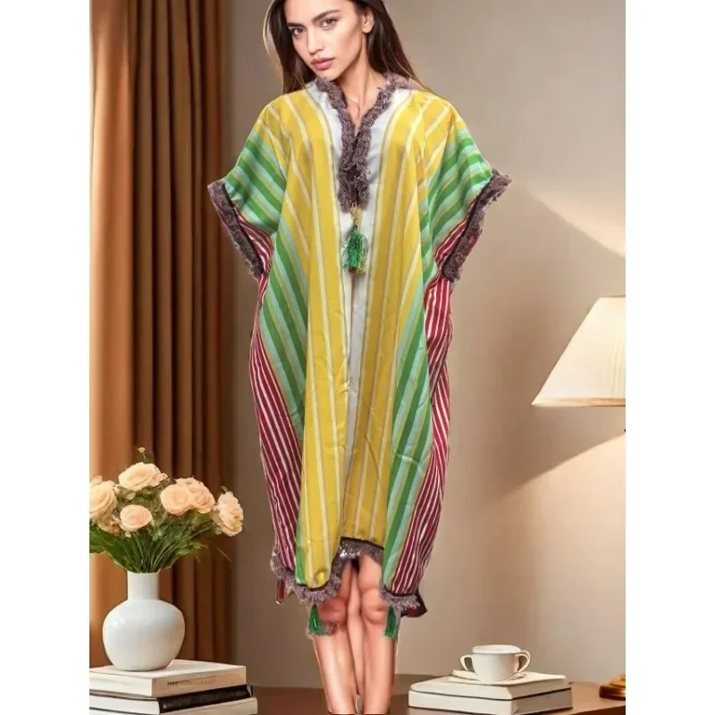 Summer Autumn 2025 Plus Size African Dresses for Women Africa V-Neck Print Long Maxi Dress Robes Outfits Dashiki African Clothes
Summer Autumn 2025 Plus Size African Dresses for Women Africa V-Neck Print Long Maxi Dress Robes Outfits Dashiki African Clothes