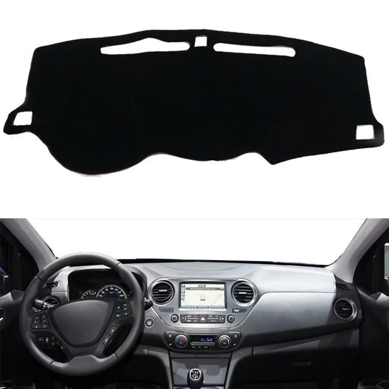 Коврик для приборной панели, коврик для Hyundai Grand I10 2013 2014 2015-2018, коврик для приборной панели с защитой от УФ-лучей, Солнцезащитный ковер, автомобильные аксессуары
Коврик для приборной панели, коврик для Hyundai Grand I10 2013 2014 2015-2018, коврик для приборной панели с защитой от УФ-лучей, Солнцезащитный ковер, автомобильные аксессуары