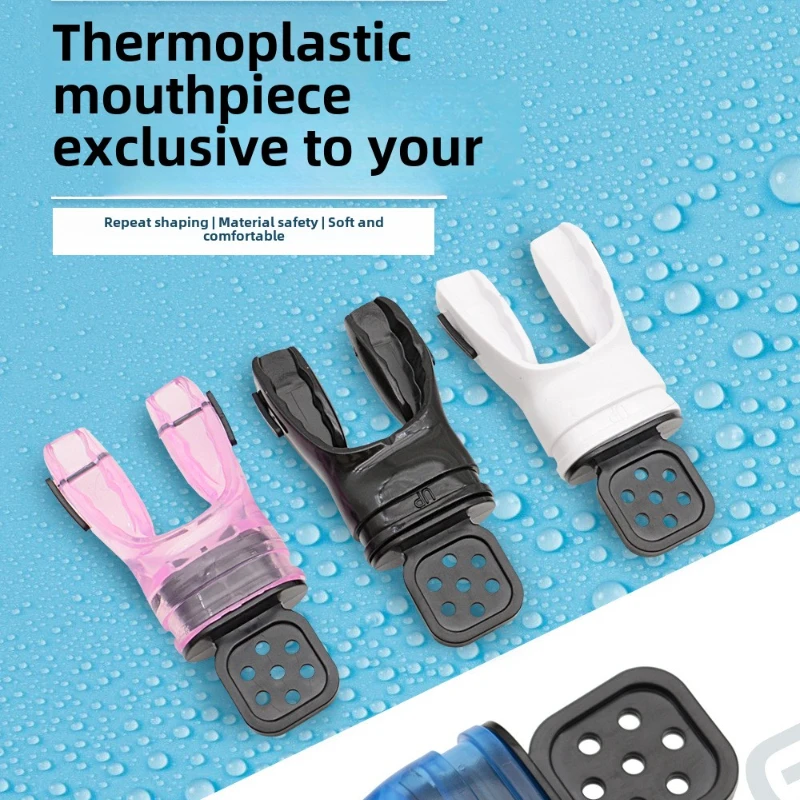 KEEP DIVING thermoplastic silicone mouthpiece, secondary head breathing tube, thermoformed MP-561T
KEEP DIVING thermoplastic silicone mouthpiece, secondary head breathing tube, thermoformed MP-561T