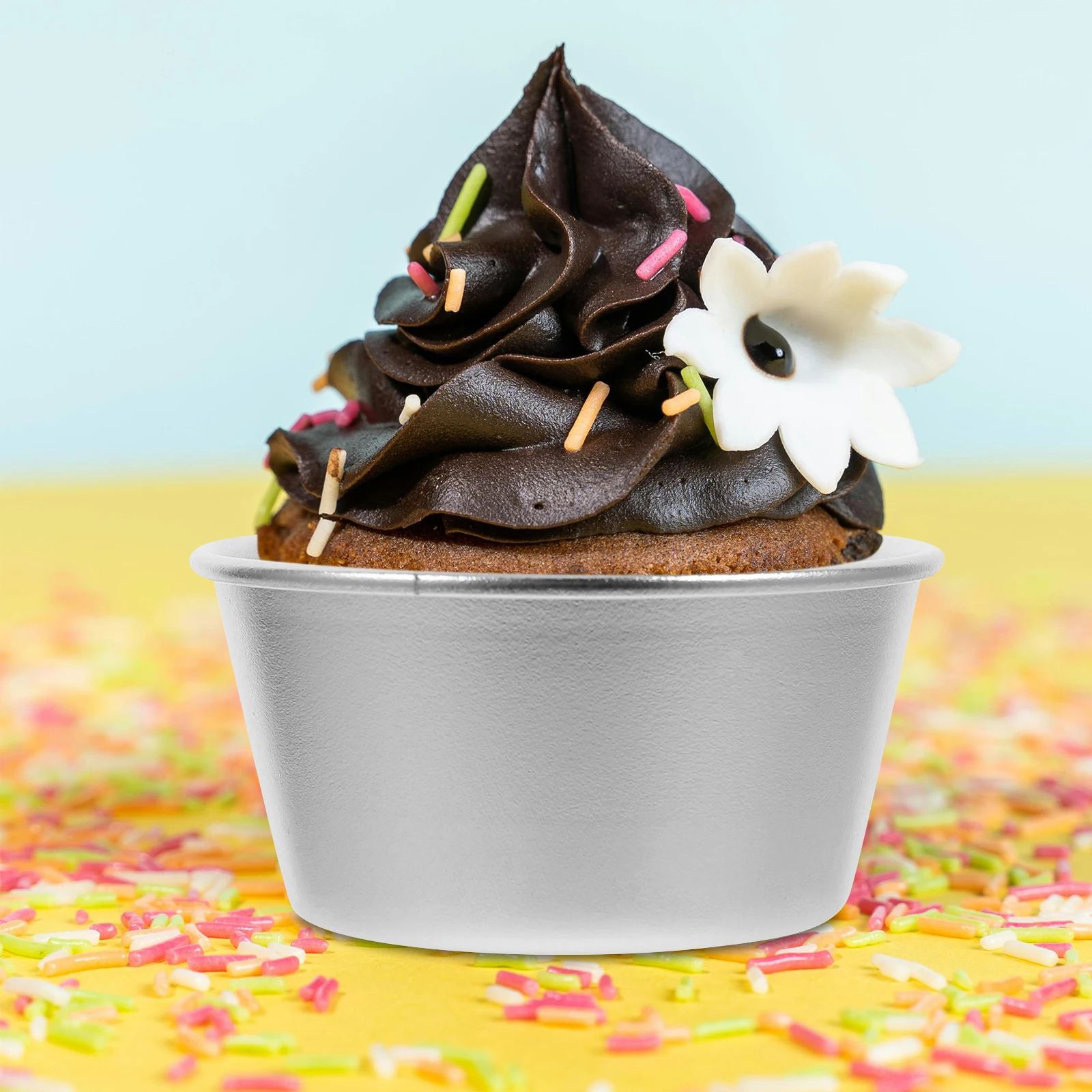 6 Pcs Non-stick Coating Pudding Cup Muffin Cups Dessert Baking Mini Round Pie High-carbon Steel
6 Pcs Non-stick Coating Pudding Cup Muffin Cups Dessert Baking Mini Round Pie High-carbon Steel