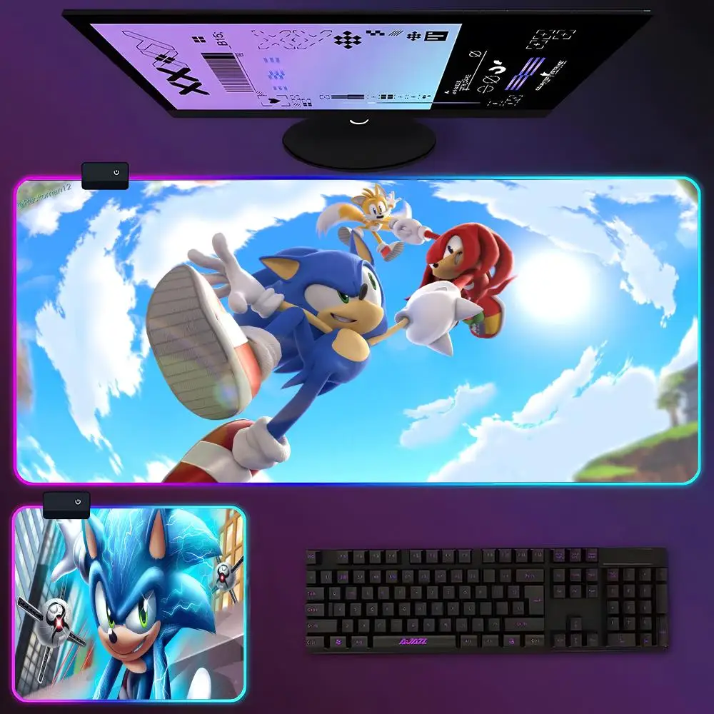 Игровой коврик для мыши S-Sonics H-Hlandak, RGB, светящийся, 700x400 мм, большой Настольный коврик, зашифрованный, противоскользящий, очень большой коврик для мыши
Игровой коврик для мыши S-Sonics H-Hlandak, RGB, светящийся, 700x400 мм, большой Настольный коврик, зашифрованный, противоскользящий, очень большой коврик для мыши