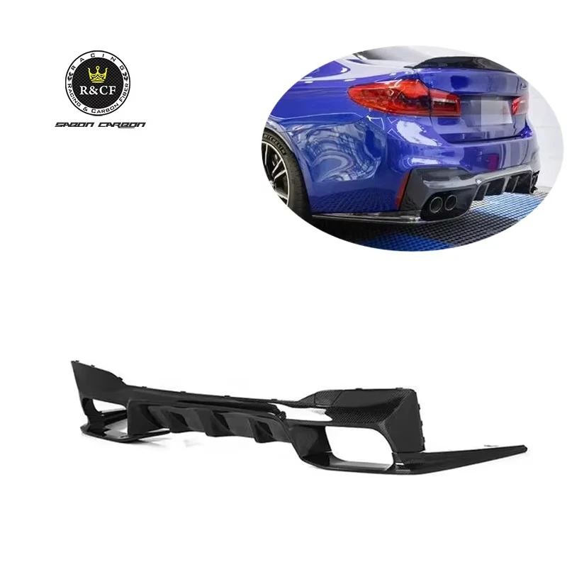 F90 M5 Rear Diffuser 3D Style Carbon Fiber Rear Bumper Lip Diffuser Spoiler with LED for BMW F90 M5
F90 M5 Rear Diffuser 3D Style Carbon Fiber Rear Bumper Lip Diffuser Spoiler with LED for BMW F90 M5