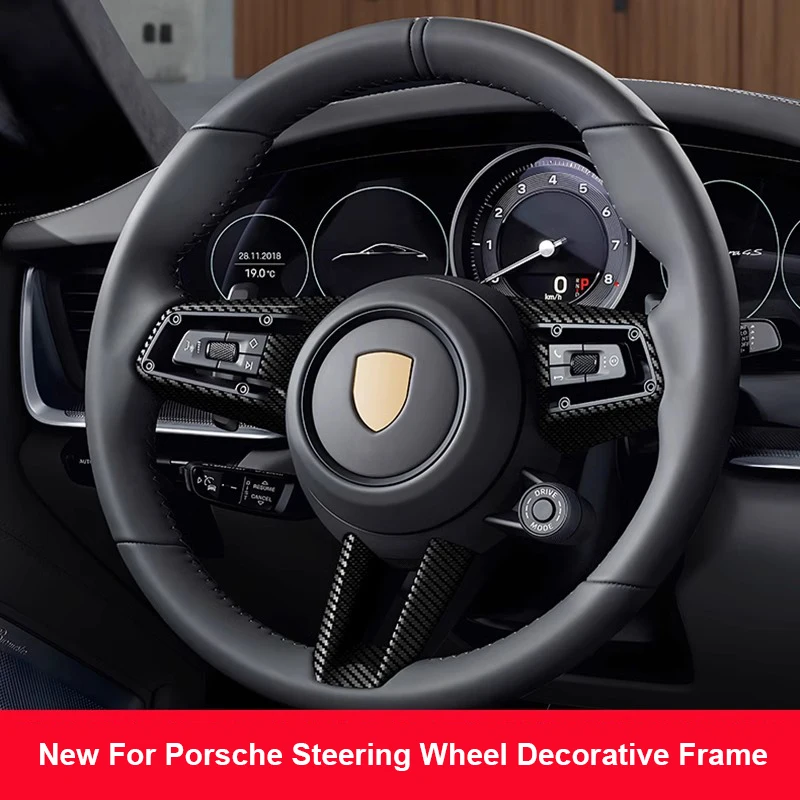 For Porsche Cayenne 2024-2025 Style Carbon Fiber Pattern Look Car Steering Wheel Cover Trim
For Porsche Cayenne 2024-2025 Style Carbon Fiber Pattern Look Car Steering Wheel Cover Trim
