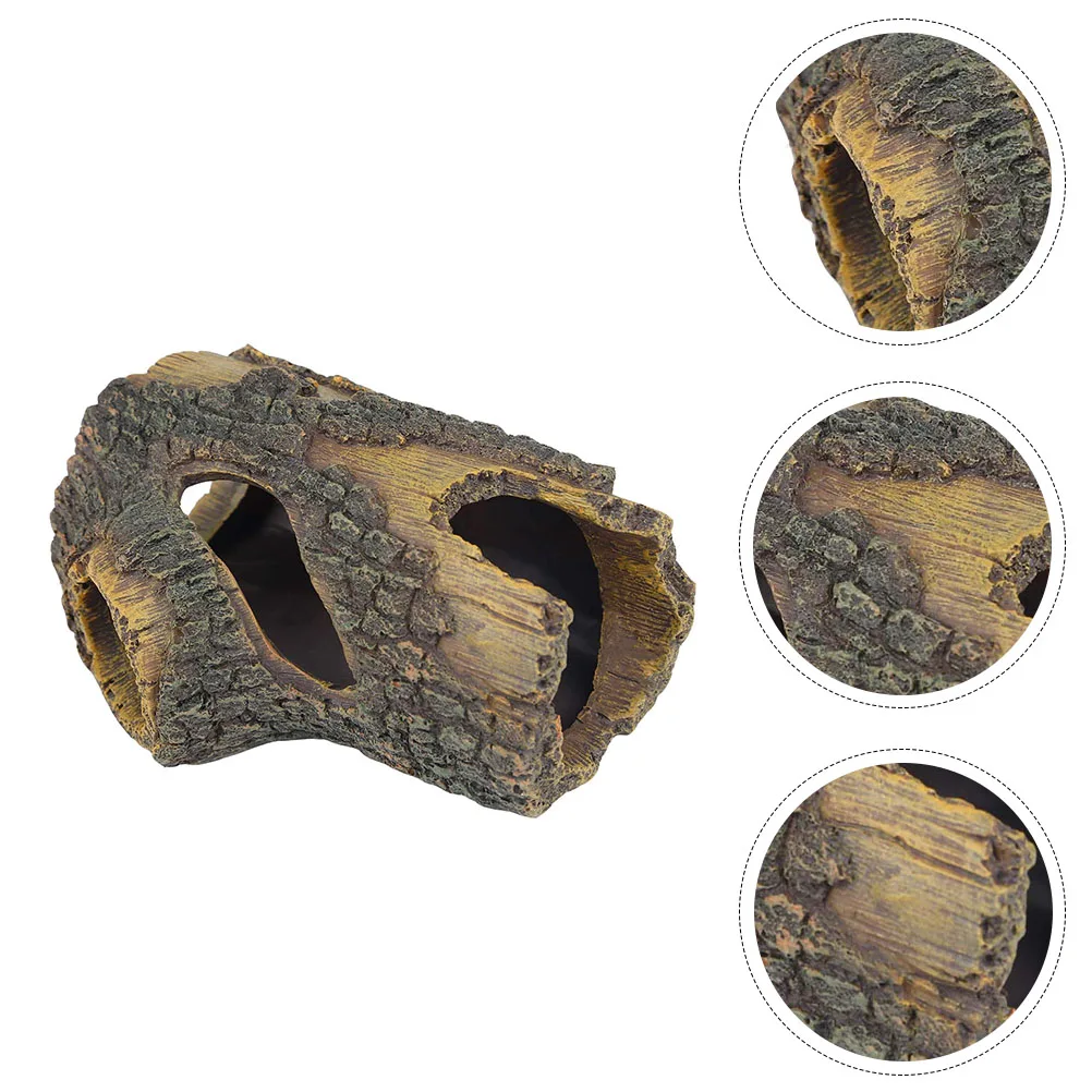 1pc Resin Simulated Tree Trunk Fish Tank Decor Aquarium Reptile Shelter Landscape Ornament Artificial Bark Craft
1pc Resin Simulated Tree Trunk Fish Tank Decor Aquarium Reptile Shelter Landscape Ornament Artificial Bark Craft