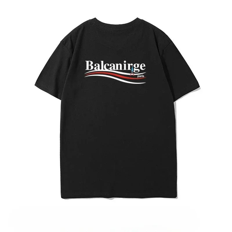 24ss New Super Large Luxury Men's and Women's Summer Cotton T-shirt Letter Pattern Women's Casual Street Short Sleeve Top
24ss New Super Large Luxury Men's and Women's Summer Cotton T-shirt Letter Pattern Women's Casual Street Short Sleeve Top