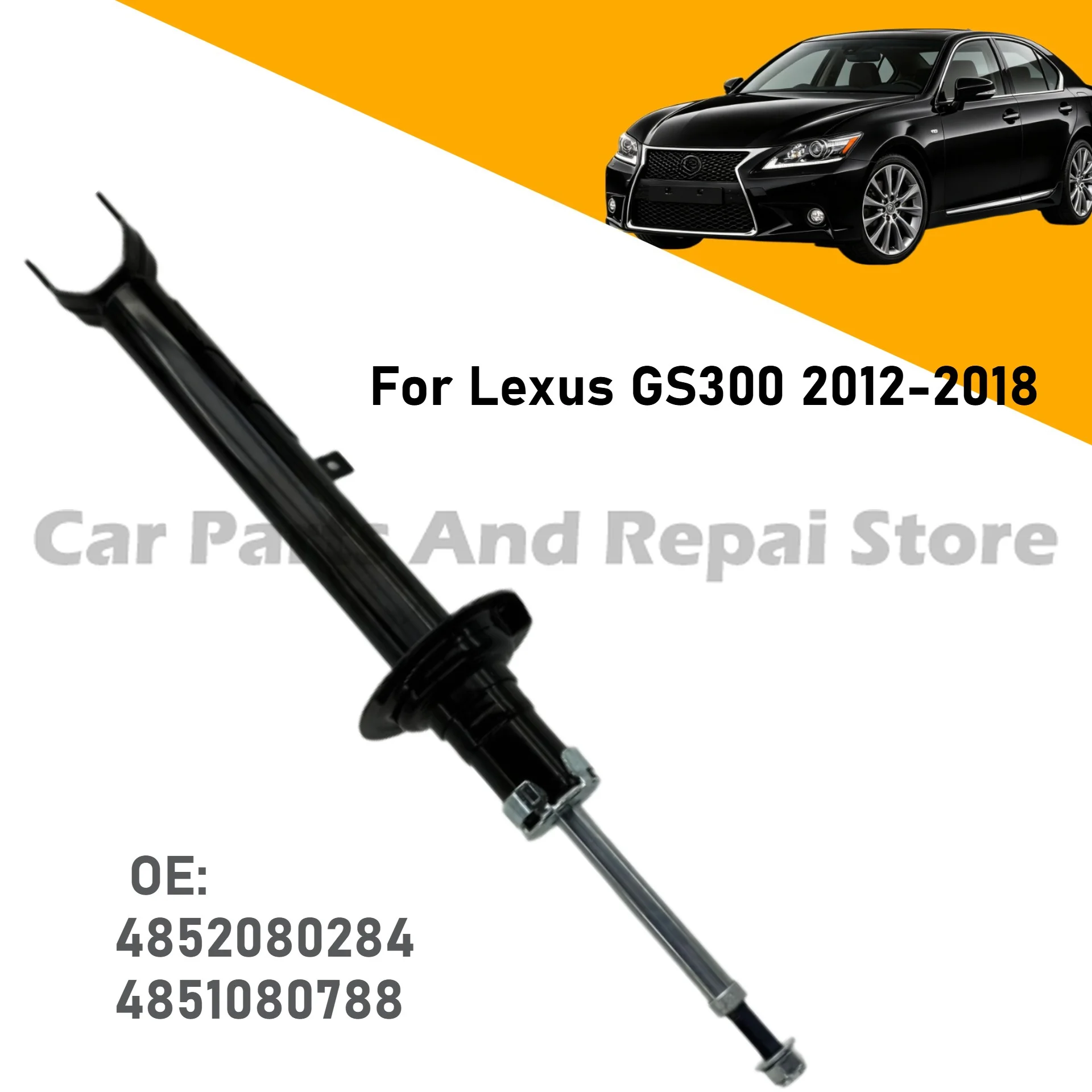 Auto Shock Absorption Front Electric Shock Absorber For Lexus GS300 2012-2018 OE 4852080284 4851080788 Exact Fit
Auto Shock Absorption Front Electric Shock Absorber For Lexus GS300 2012-2018 OE 4852080284 4851080788 Exact Fit