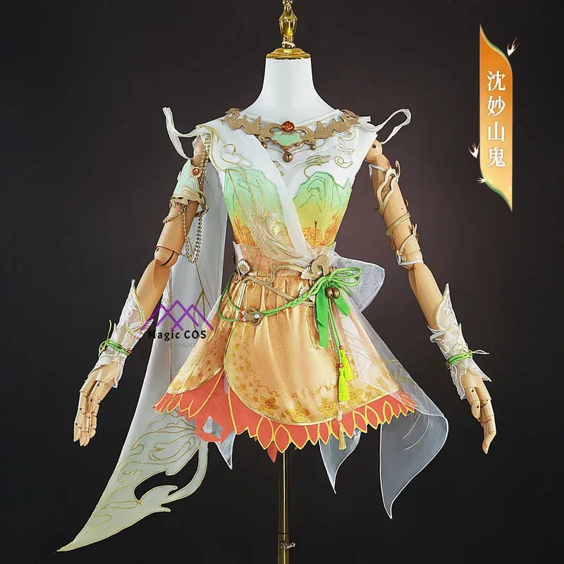 Naraka Bladepoint Feria Shen Cosplay Costume Full Set Uniform Role Play Halloween Carnival Party Outfit for Women Girls Hot Sale
Naraka Bladepoint Feria Shen Cosplay Costume Full Set Uniform Role Play Halloween Carnival Party Outfit for Women Girls Hot Sale