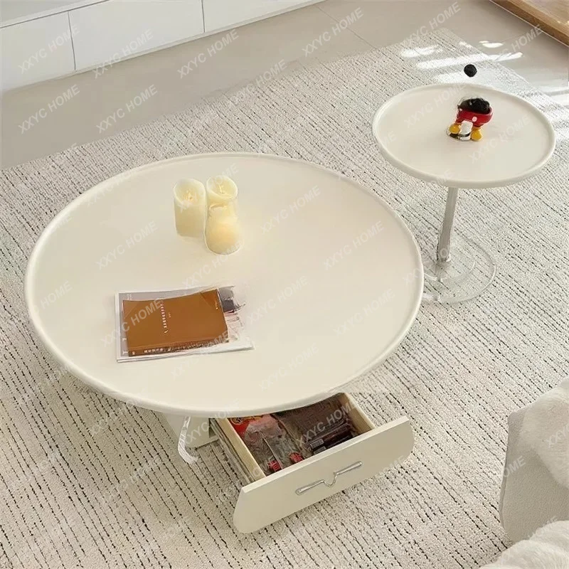 cream wind acrylic coffee table living room home retro paint size combination table
cream wind acrylic coffee table living room home retro paint size combination table