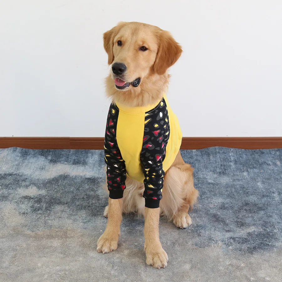 Mutihome Fashion Joint Knee Pads Protective Tops Large Dog Clothes Gold Fur Samoyed Dog Clothes Dog Supplies
Mutihome Fashion Joint Knee Pads Protective Tops Large Dog Clothes Gold Fur Samoyed Dog Clothes Dog Supplies