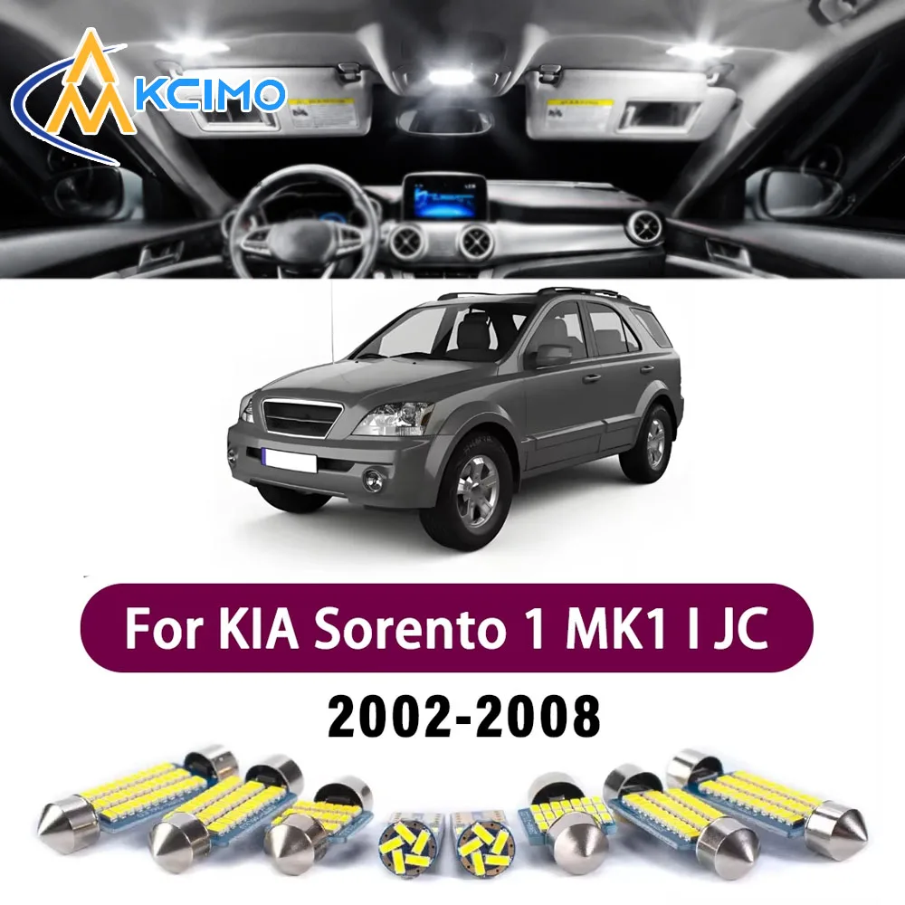 High-Quality Light Bulb For KIA Sorento 1 MK1 I JC 2002-2008 Premium Easy Install Bright LED Interior Dome Map Trunk Lights
High-Quality Light Bulb For KIA Sorento 1 MK1 I JC 2002-2008 Premium Easy Install Bright LED Interior Dome Map Trunk Lights