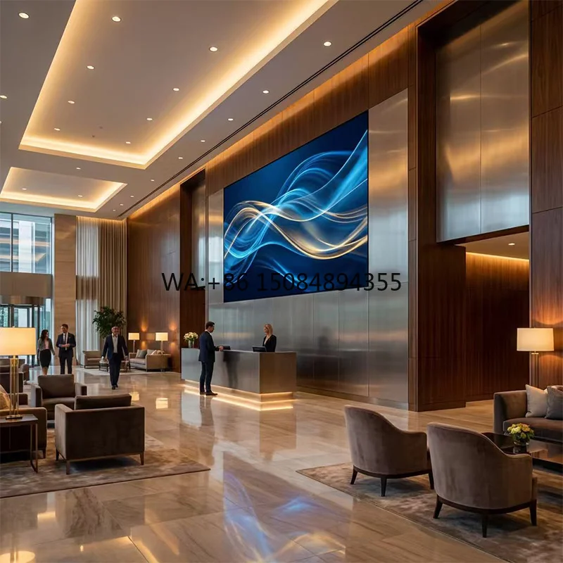 3840Hz High Refresh Rate Indoor LED Video Wall P1.5/P1.8/P2.0 Seamless LED Display Screen for Meeting Room and Digital Showroom
3840Hz High Refresh Rate Indoor LED Video Wall P1.5/P1.8/P2.0 Seamless LED Display Screen for Meeting Room and Digital Showroom