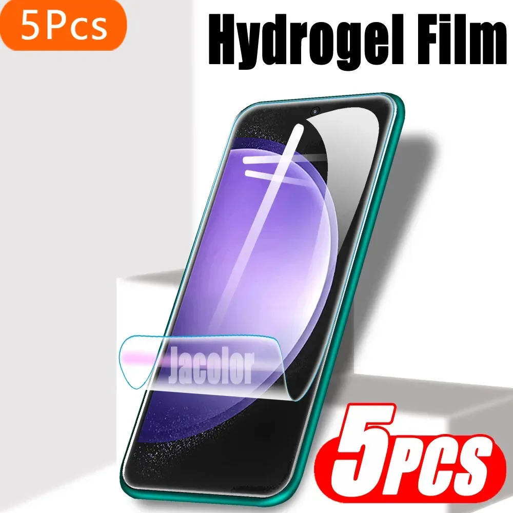 5PCS Safety Film For Samsung Galaxy S23 FE Ultra 23+ Plus Screen Gel Protector Hydrogel Film Hidrogel S23Fe S 23 Plus Not Glass
5PCS Safety Film For Samsung Galaxy S23 FE Ultra 23+ Plus Screen Gel Protector Hydrogel Film Hidrogel S23Fe S 23 Plus Not Glass