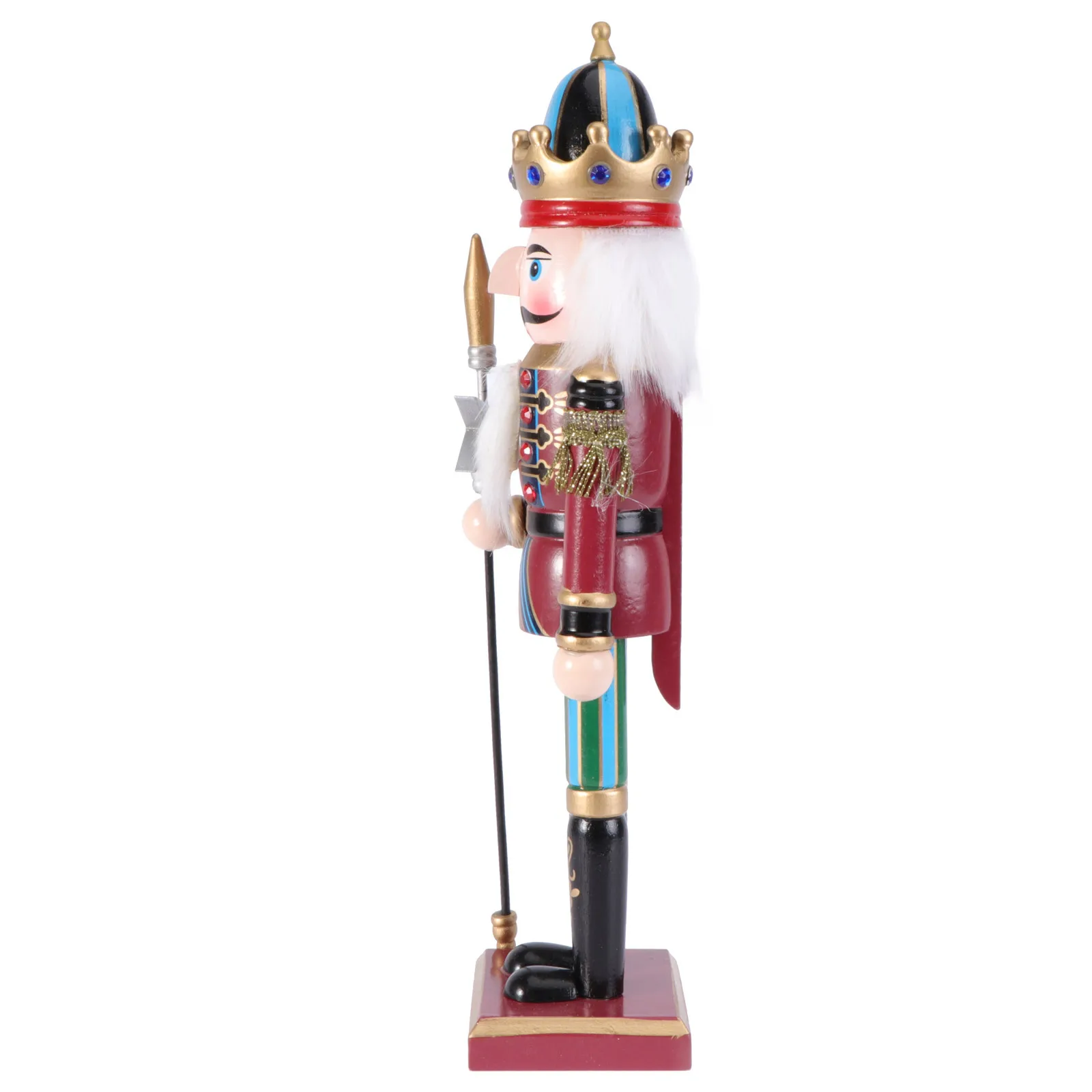 Wooden Nutcracker Ornament Classic Soldier Shape Desktop Decor For Home Office Christmas Gift Walnut Soldier Crafts
Wooden Nutcracker Ornament Classic Soldier Shape Desktop Decor For Home Office Christmas Gift Walnut Soldier Crafts