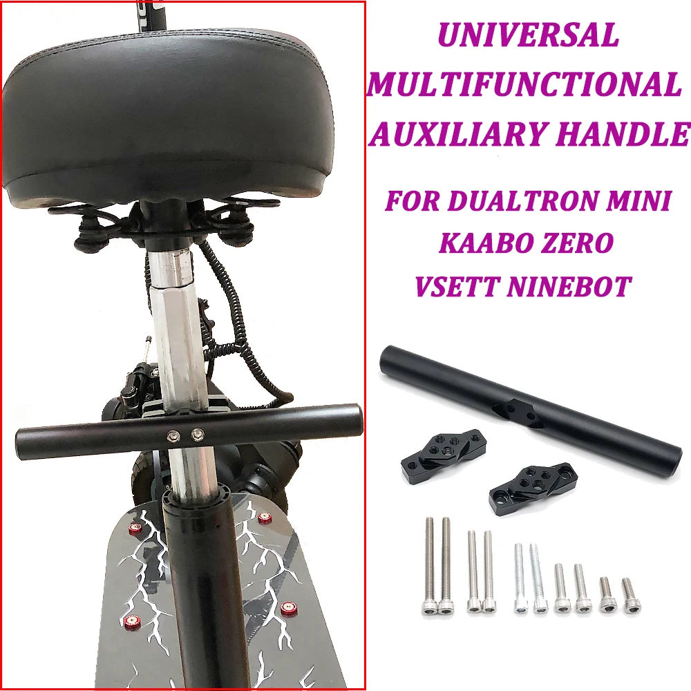 Universal Multifunctional Auxiliary Handle Additional Kids Handlebar For Dualtron Mini Kaabo Zero Vsett Ninebot Electric Scooter
Universal Multifunctional Auxiliary Handle Additional Kids Handlebar For Dualtron Mini Kaabo Zero Vsett Ninebot Electric Scooter