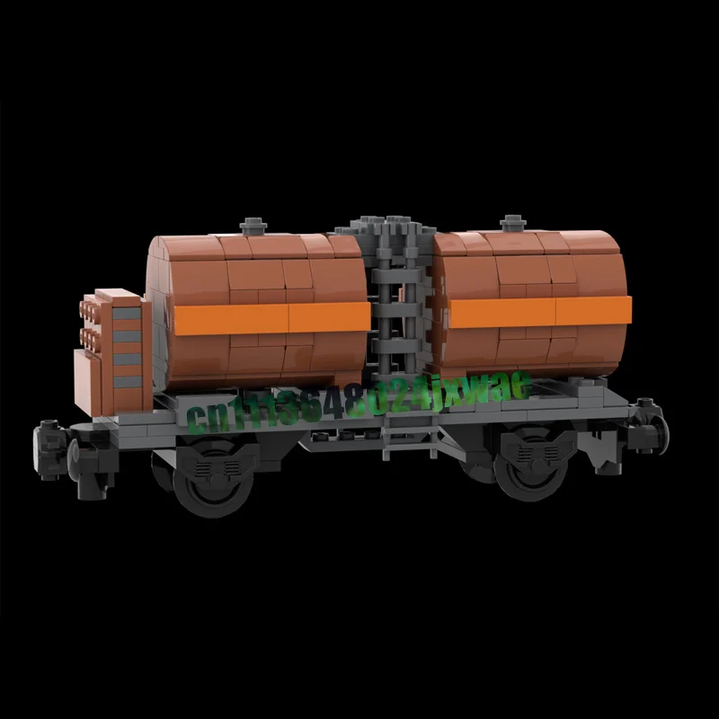 NEW 286Parts Industrial Double Tank Train Wagon Model Custom Building Blocks DIY Assembly Toy Collection Home Decor Holiday Gift
NEW 286Parts Industrial Double Tank Train Wagon Model Custom Building Blocks DIY Assembly Toy Collection Home Decor Holiday Gift