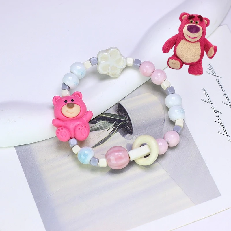 Браслет Disney Lotso для женщин, ювелирные изделия, керамические струны, каменные бусины, веревочный браслет, агаты, эластичный браслет, браслеты, Рождественский подарок
Браслет Disney Lotso для женщин, ювелирные изделия, керамические струны, каменные бусины, веревочный браслет, агаты, эластичный браслет, браслеты, Рождественский подарок